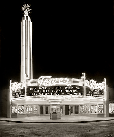 Tower Theatre circa 1940